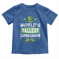 Funny World's Tallest Leprechaun St Patrick's Day Toddler T Shirt Shamrock