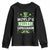 Funny World's Tallest Leprechaun St Patrick's Day Youth Sweatshirt Shamrock