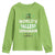 Funny World's Tallest Leprechaun St Patrick's Day Youth Sweatshirt Shamrock