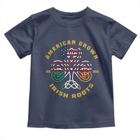 American Grown With Irish Roots Toddler T Shirt Irish American Shamrock