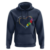 Autism Awareness Accept Understand Love Hoodie Love Heart Puzzle Pieces