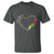Autism Awareness Celebrate Differences T Shirt Love Heart Puzzle Pieces