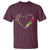 Autism Awareness Celebrate Differences T Shirt Love Heart Puzzle Pieces