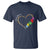 Autism Awareness Celebrate Differences T Shirt Love Heart Puzzle Pieces