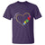 Autism Awareness Celebrate Differences T Shirt Love Heart Puzzle Pieces