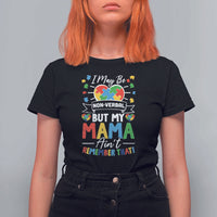 I May Be Non Verbal But My Mama Ain't Remember That T Shirt For Women Autism Awareness Mom