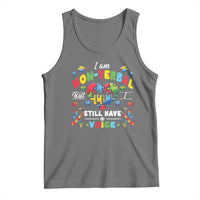 I Am Non Verbal But I Still Have A Voice Autism Awareness Tank Top Heart Puzzle