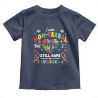 I Am Non Verbal But I Still Have A Voice Autism Awareness Toddler T Shirt Heart Puzzle