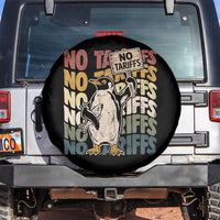 Funny Resist Penguins Spare Tire Cover No Tariffs On Penguin
