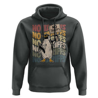 Funny Resist Penguins Hoodie No Tariffs On Penguin