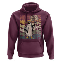 Funny Resist Penguins Hoodie No Tariffs On Penguin