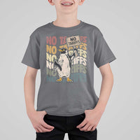 Funny Resist Penguins T Shirt For Kid No Tariffs On Penguin