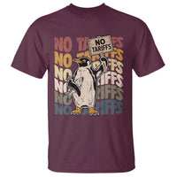 Funny Resist Penguins T Shirt No Tariffs On Penguin