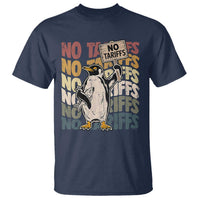 Funny Resist Penguins T Shirt No Tariffs On Penguin
