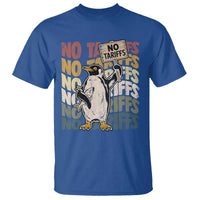 Funny Resist Penguins T Shirt No Tariffs On Penguin