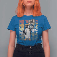 Funny Resist Penguins T Shirt For Women No Tariffs On Penguin