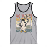 Funny Resist Penguins Tank Top No Tariffs On Penguin