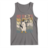 Funny Resist Penguins Tank Top No Tariffs On Penguin