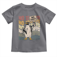 Funny Resist Penguins Toddler T Shirt No Tariffs On Penguin