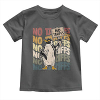 Funny Resist Penguins Toddler T Shirt No Tariffs On Penguin
