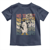 Funny Resist Penguins Toddler T Shirt No Tariffs On Penguin