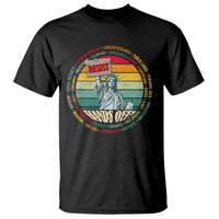 Funny Hands Off T Shirt Resist Vintage Statue Of Liberty