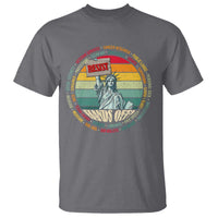Funny Hands Off T Shirt Resist Vintage Statue Of Liberty