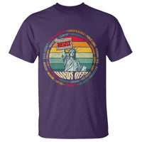 Funny Hands Off T Shirt Resist Vintage Statue Of Liberty