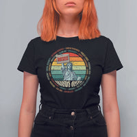 Funny Hands Off T Shirt For Women Resist Vintage Statue Of Liberty