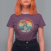 Funny Hands Off T Shirt For Women Resist Vintage Statue Of Liberty