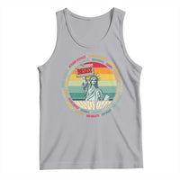 Funny Hands Off Tank Top Resist Vintage Statue Of Liberty