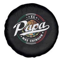 Funny El Papa Mas Chingon Spare Tire Cover Best Mexican Dad Father's Day