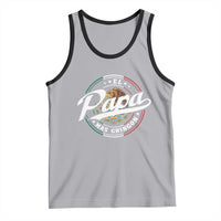 Funny El Papa Mas Chingon Tank Top Best Mexican Dad Father's Day