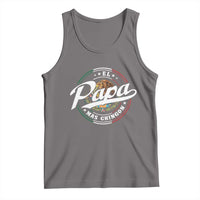 Funny El Papa Mas Chingon Tank Top Best Mexican Dad Father's Day