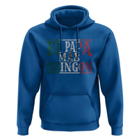 Funny El Papa Mas Chingon Hoodie Best Mexican Dad Father's Day Mexican Flag