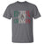 Funny El Papa Mas Chingon T Shirt Best Mexican Dad Father's Day Mexican Flag
