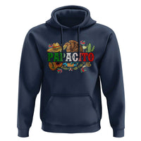 Funny Mexican Dad Papacito Hoodie Cinco De Mayo Golden Eagle Sombrero