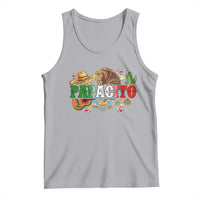 Funny Mexican Dad Papacito Tank Top Cinco De Mayo Golden Eagle Sombrero