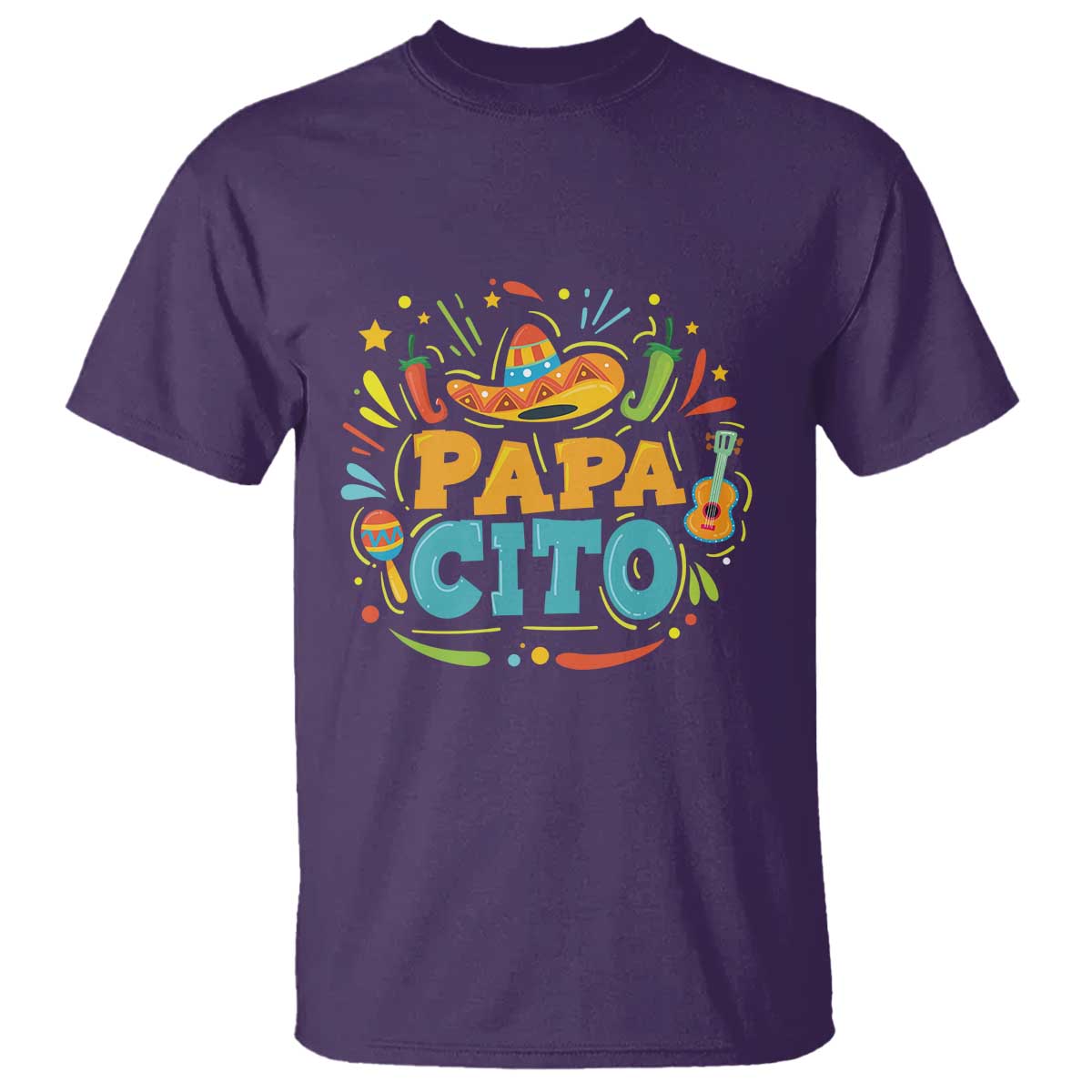 Funny Cinco De Mayo Father's Day Mexican Papacito T Shirt Sombrero Hat