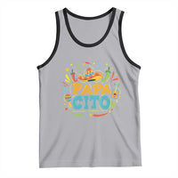 Funny Cinco De Mayo Father's Day Mexican Papacito Tank Top Sombrero Hat