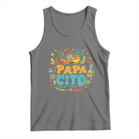 Funny Cinco De Mayo Father's Day Mexican Papacito Tank Top Sombrero Hat