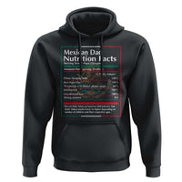 Funny Mexican Dad Hoodie Dad Nutrition Facts Mexico Flag Father's Day