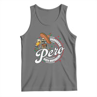 Funny Cinco De Mayo Tank Top Borracho Pero Buen Muchacho Mexican Skeleton With Beers