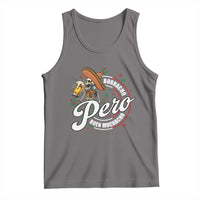 Funny Cinco De Mayo Tank Top Borracho Pero Buen Muchacho Mexican Skeleton With Beers