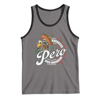 Funny Cinco De Mayo Tank Top Borracho Pero Buen Muchacho Mexican Skeleton With Beers