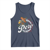 Funny Cinco De Mayo Tank Top Borracho Pero Buen Muchacho Mexican Skeleton With Beers
