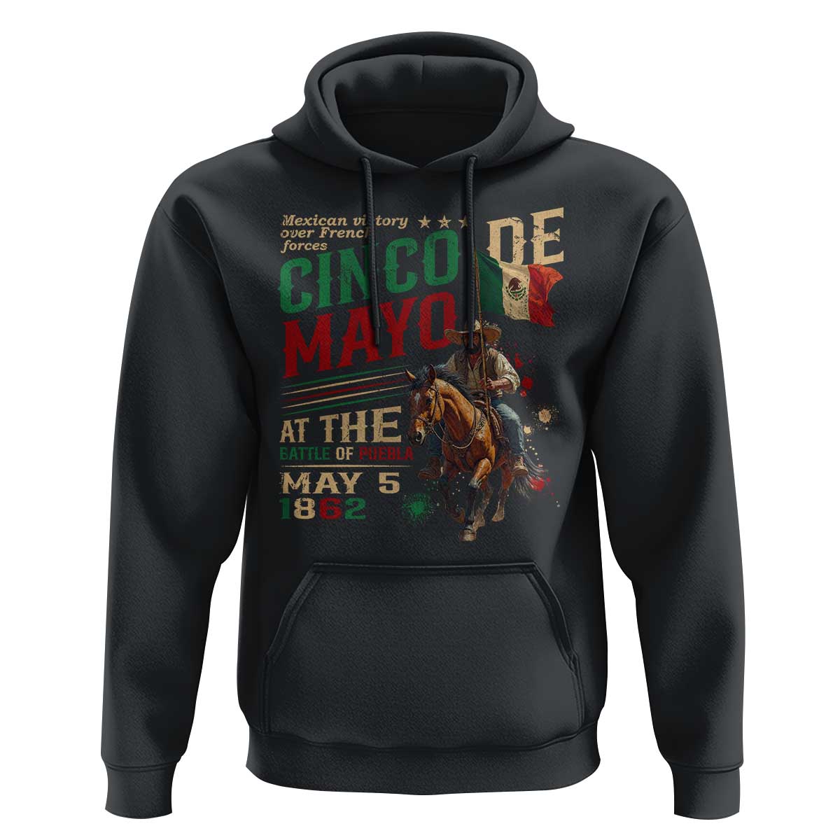 Cinco De Mayo Celebrate The Battle Of Puebla Mexico Hoodie
