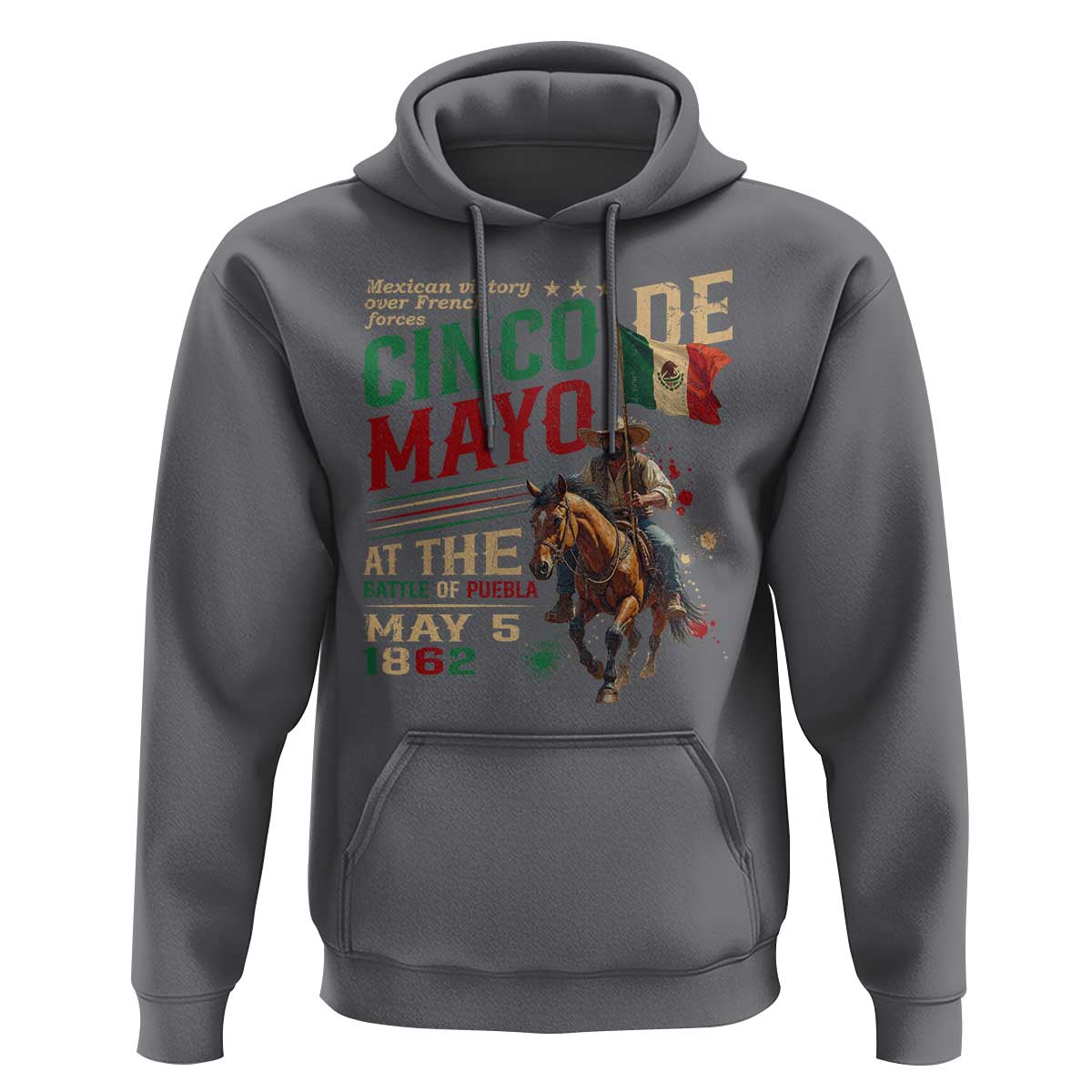Cinco De Mayo Celebrate The Battle Of Puebla Mexico Hoodie