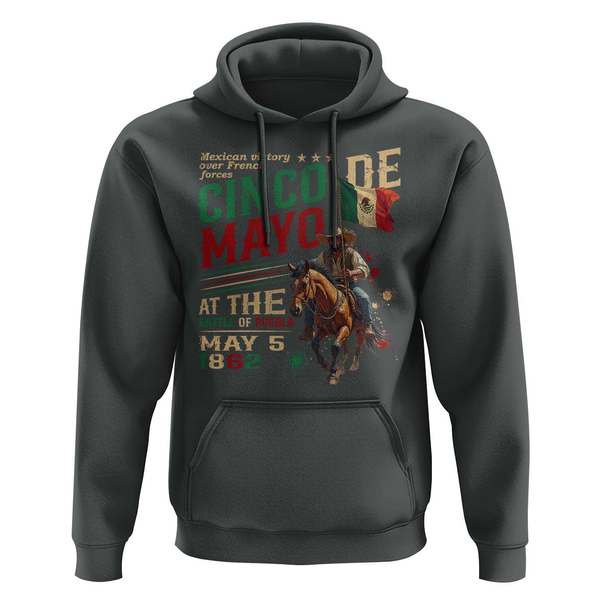Cinco De Mayo Celebrate The Battle Of Puebla Mexico Hoodie