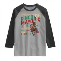 Cinco De Mayo Celebrate The Battle Of Puebla Mexico Raglan Shirt